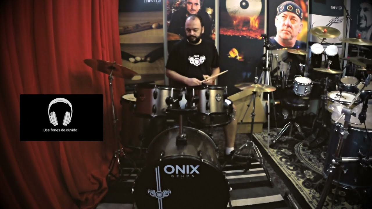 UNBOXING da BATERIA ONIX (Subdivisão da NAGANO DRUMS)