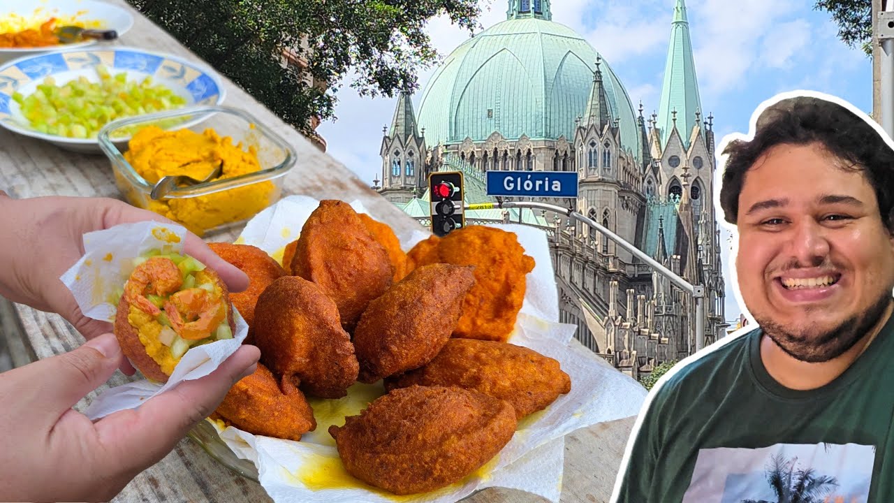 Quando Um BAIANO Prepara ACARAJÉ e VATAPÁ em SÃO PAULO