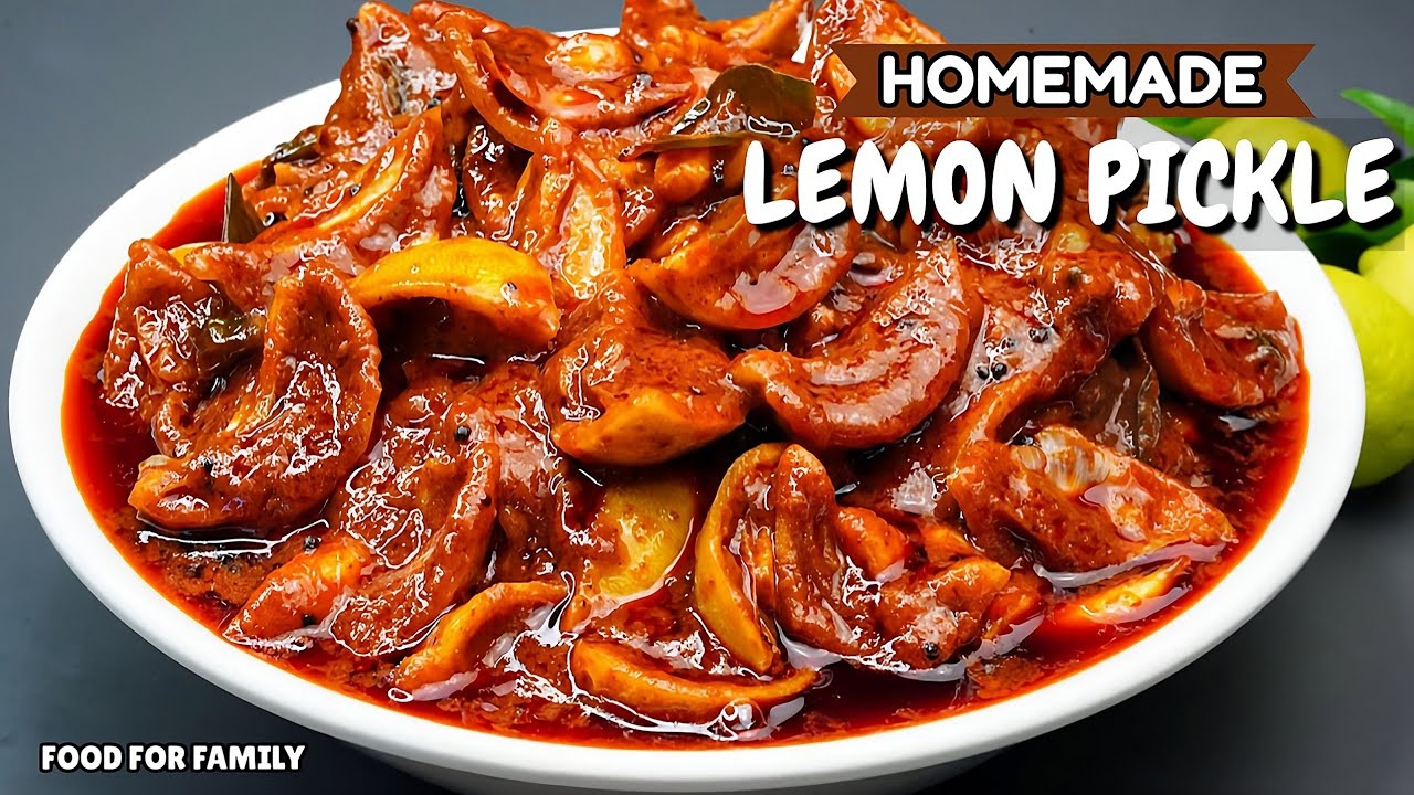 Making a 100-Year-Old Recipe of Lemon Pickle | Food For Family