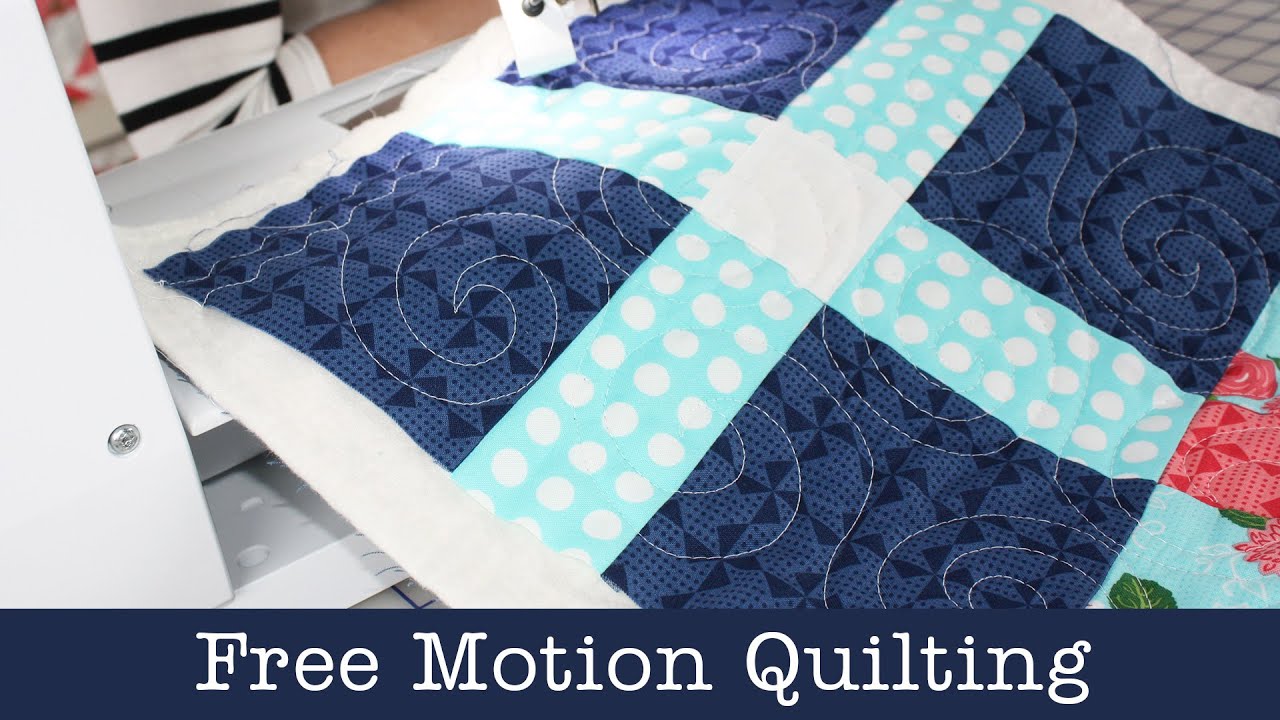 How to Free Motion Quilt on Home Machine - Lella Boutique - Fat Quarter Shop