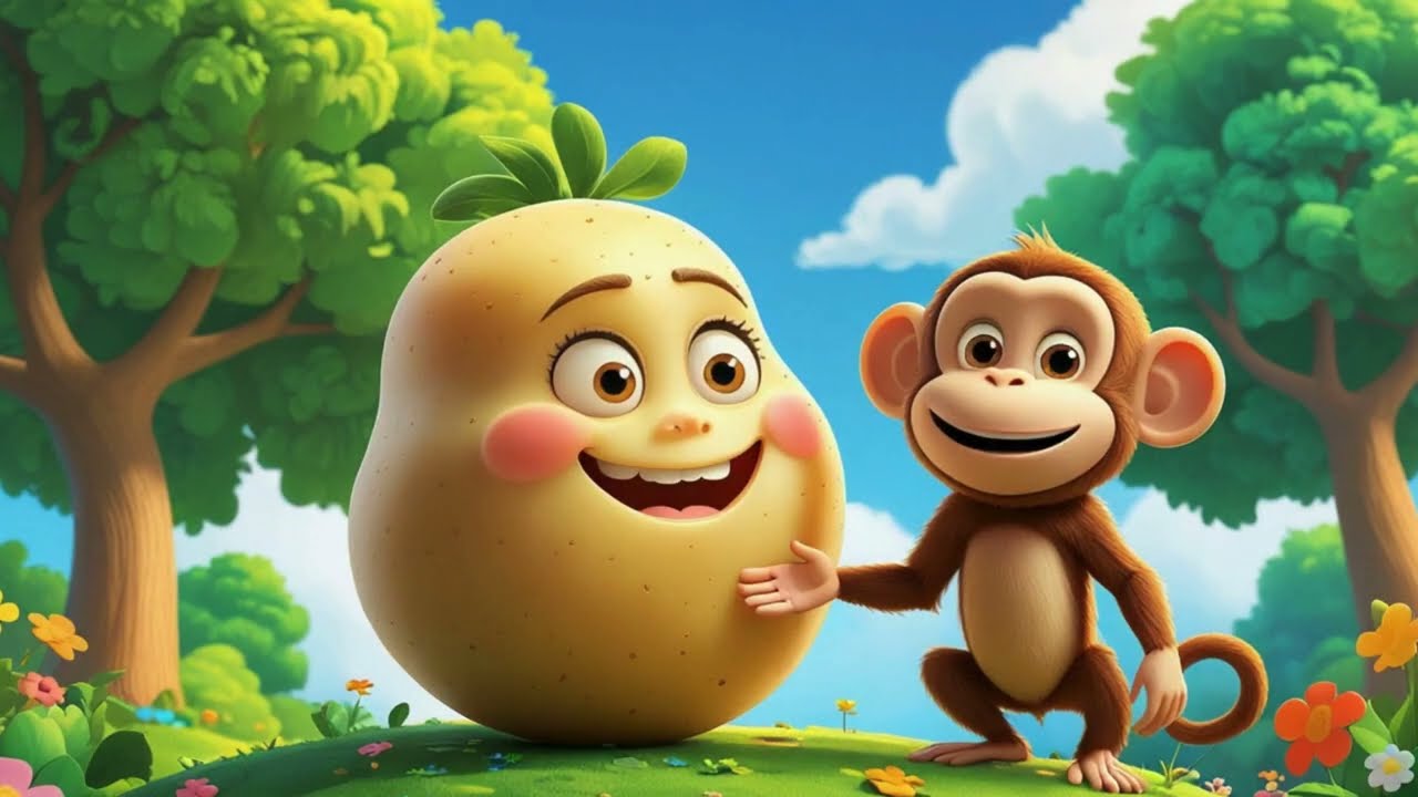 Aloo Kachaloo Rhyme 🎵 | Hindi Rhymes for Kids | Baby Cartoon Song ❤️ | Haathi Raja Song