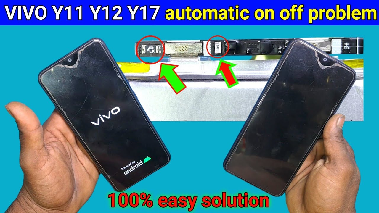VIVO Y11 Y12 Y15 Y17 AUTOMATIC SWITCH ON OFF PROBLEM SOLUTION || VIVO AUTOMATIC ON OFF PROBLEM