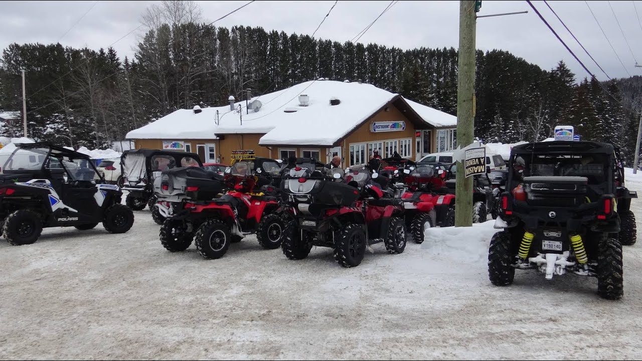 RIDE ST ALPHONSE DINER A ST ZÉNON FESTIVAL DE GLACE ST COME 11 FEVRIER 2020