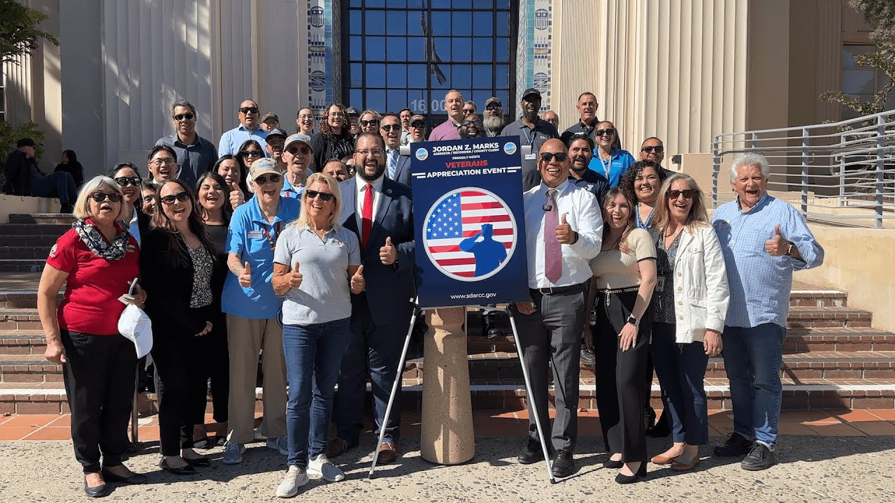 San Diego Assessor/Recorder/County Clerk hosts Veteran's Appreciation Day