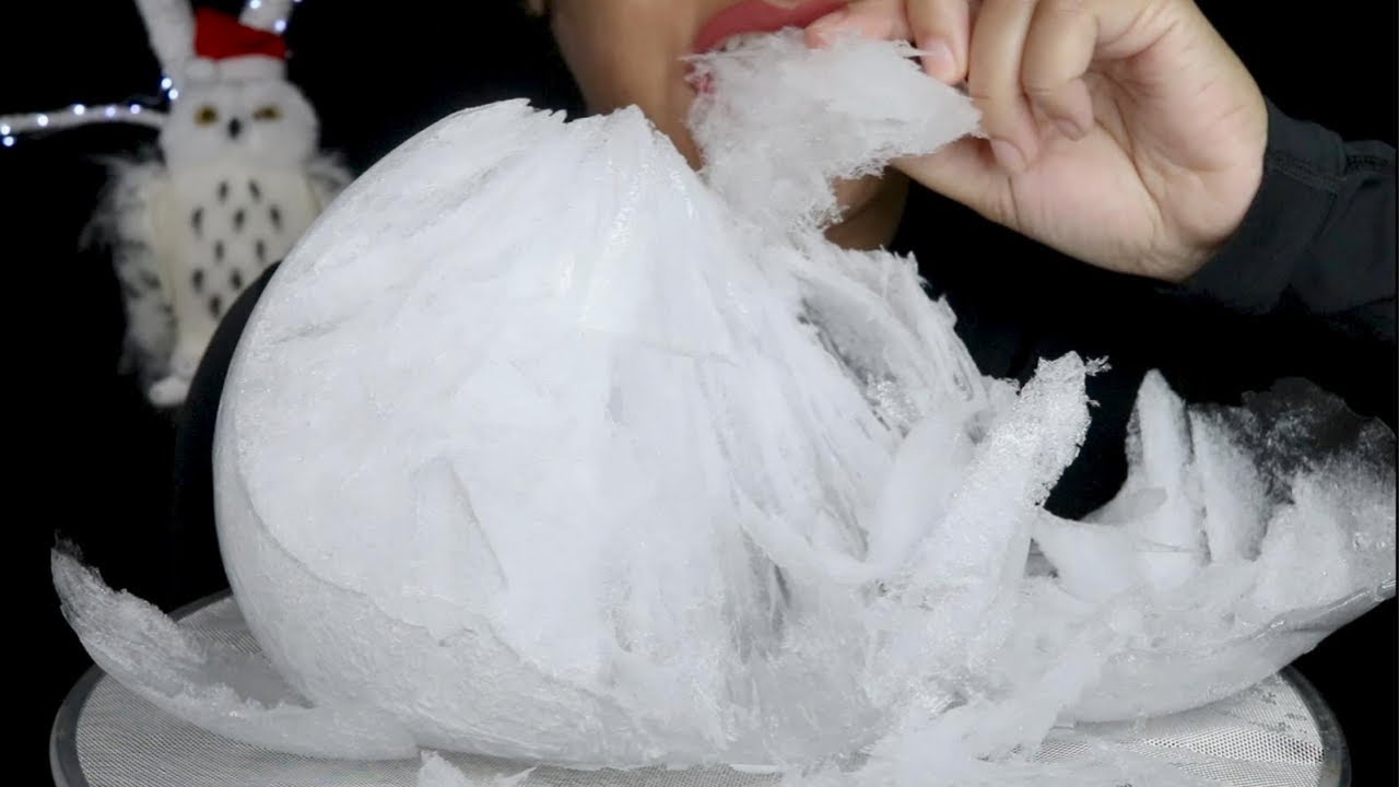 Balloon Ice/Fairy Floss/ Cotton Ice Asmr/ Just Bites@10:32