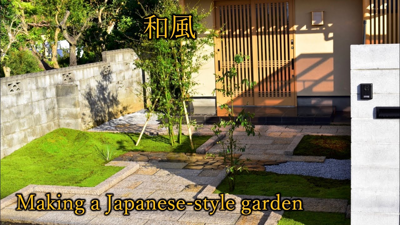 Create a temple-style passage and a moss garden.