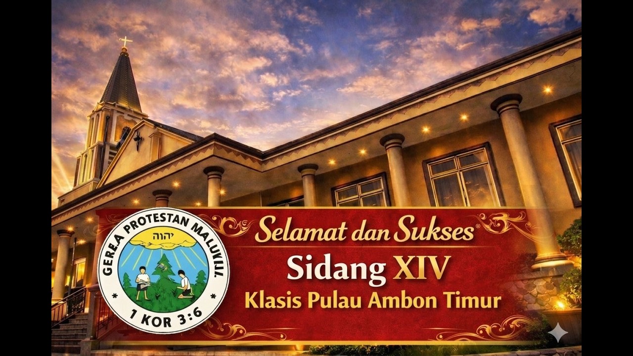 PENUTUPAN SIDANG KE-14 GEREJA PROTESTAN MALUKU KLASIS AMBON TIMUR
