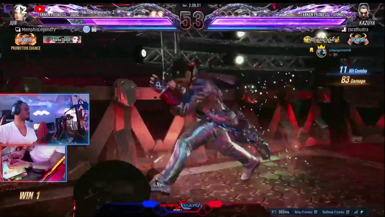NightCity God1 Azucena & Jun Kazama Rank Grind !azu !jun !hype