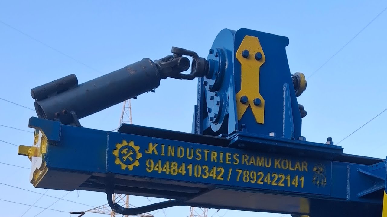 Sonalika Tractor Bore Well Pipe Lifting Machine Full Hydraulic 2500 Feet Capacity......