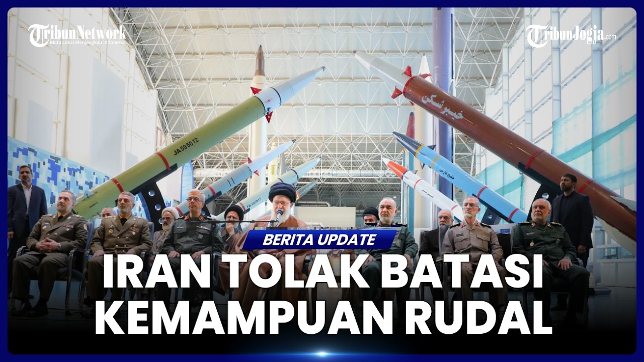 KHAMENEI TOLAK TUNDUK KE AS, IRAN TEGAS TOLAK BATASI JANGKAUAN RUDAL