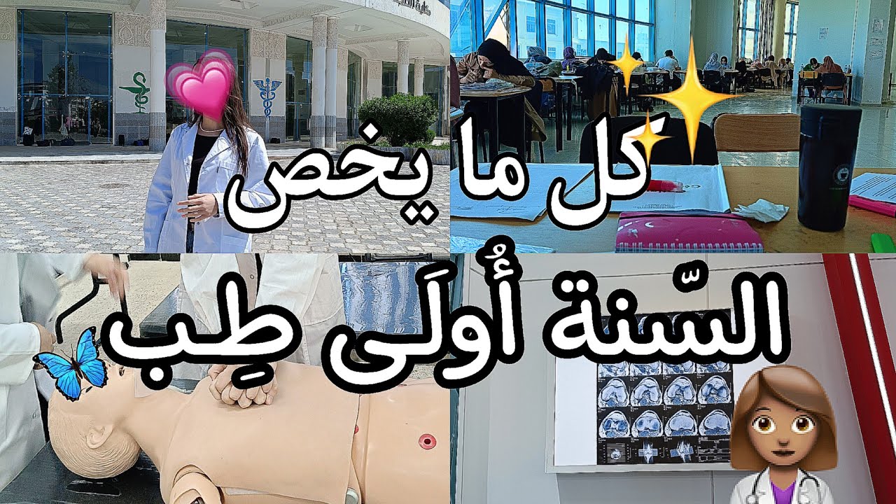 كل ما يخص السنة أُولى طِب (تجربتي،نصائح،طريقة الدراسة، السنة صعبة💔) | Première année médecine 🩺