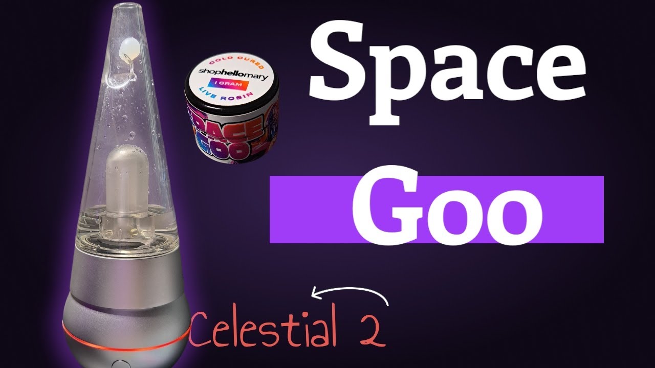 Sheesh Space Goo Rosin Part 2 and Unboxing Celestial 2 Yocan Black Review