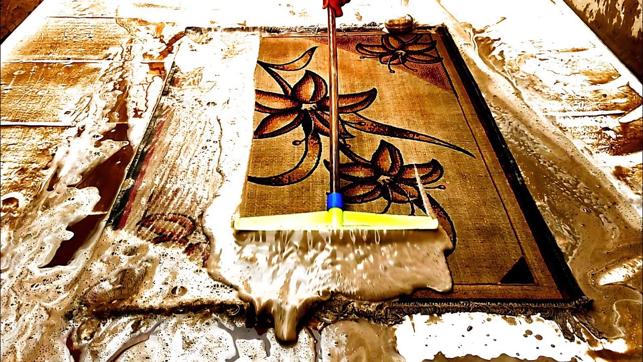 A great way to wash a dirty carpet! | Satisfactory carpet cleaning