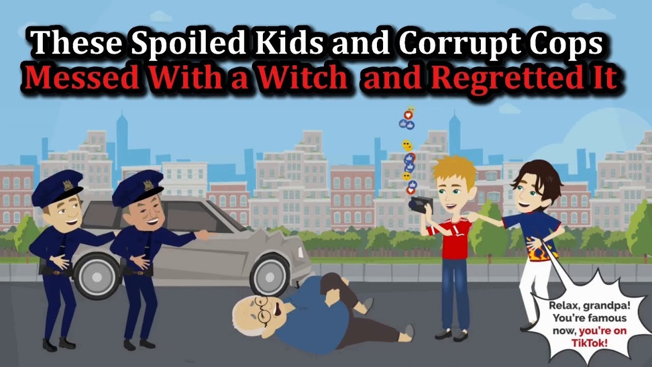 These Spoiled Kids and Corrupt Cops Messed With a Witch&hellip; and Regretted It