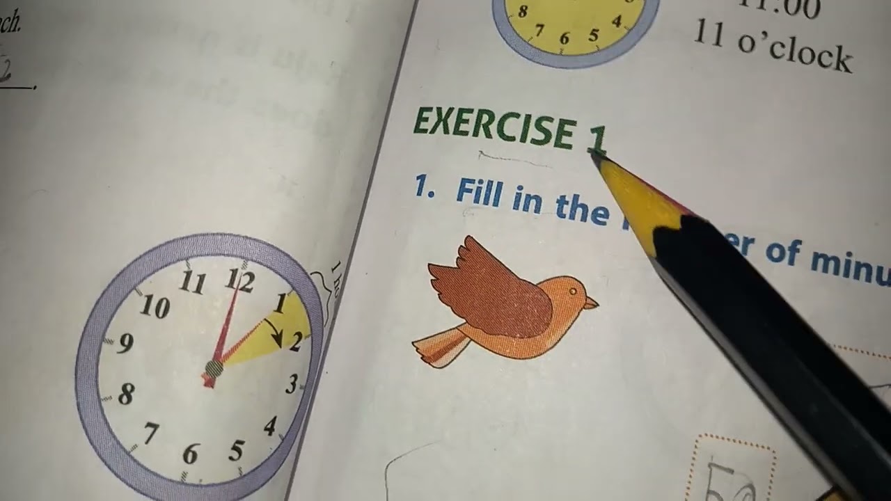 Part 2 about time short hand (hour )and long hand (minutes ) with sarah fatima 🕢🕒