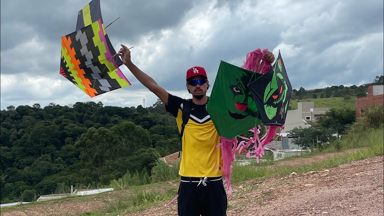 ERGUE OS PIPAS QUE PEGUEI EM GUARULHOS GOSTEI DE MAIS DEIXA SUA OPINIÃO SOBRE ESSES PIPAS 🪁 