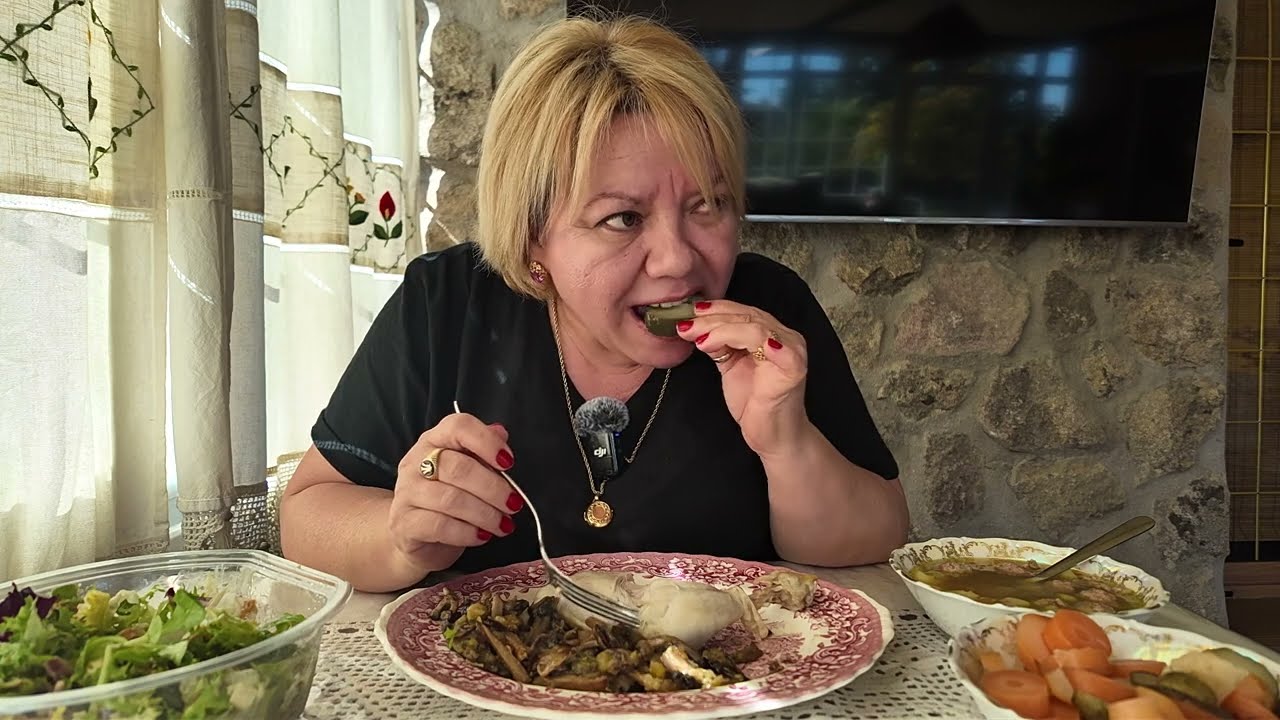 МУКБАНГ 🍽 СЛАБОНЕРВНЫМ ПРОШУ УДАЛИТЬСЯ.Волосы дыбом после таких слов MUKBANG💥 FAINT-HEARTED PLEASE