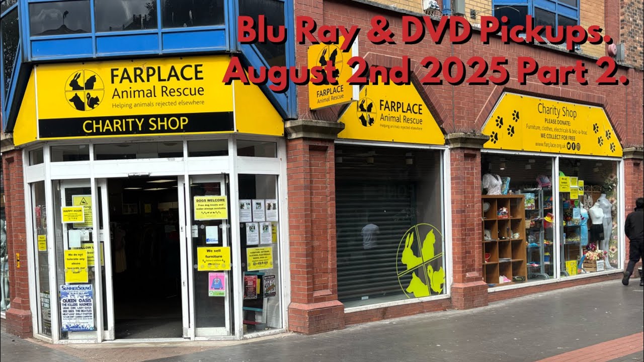 My CEX and Charity Shop DVD and Blu Ray Pickups. August 2nd 2025 Part 2.