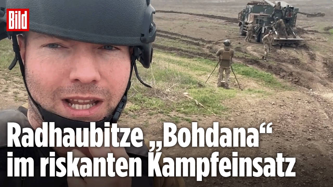 Artillerie-Einheit vereitelt russische Landungsoperation | BILD-Lagezentrum VOR ORT