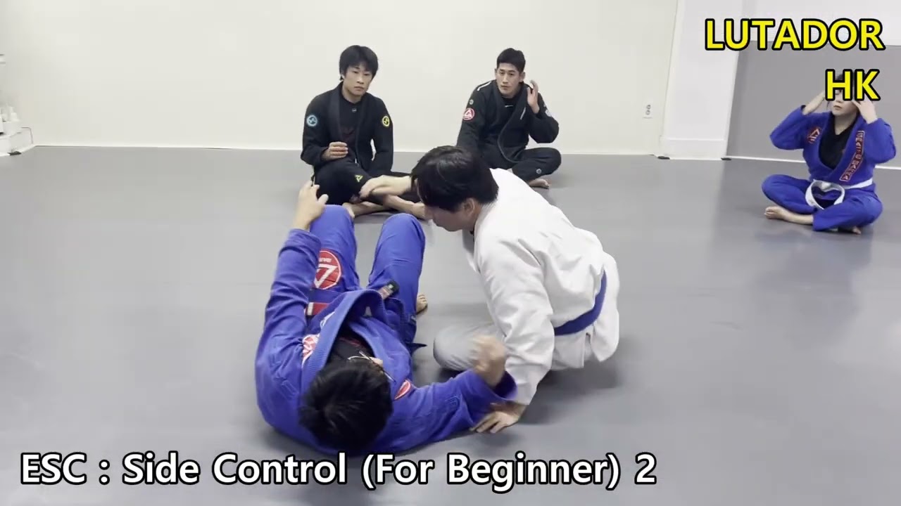 [Bjj]Side Control Escape For Beginner 1.2.3