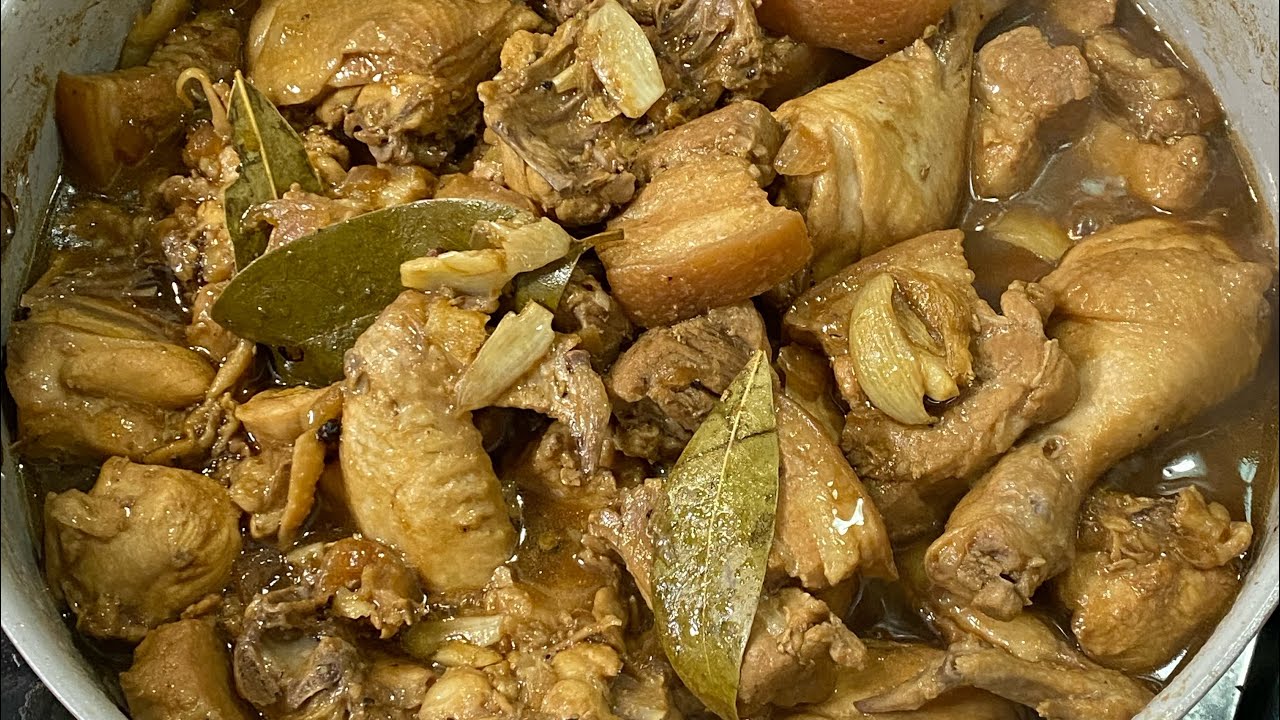 My killer mix adobo recipe/ pork & chicken