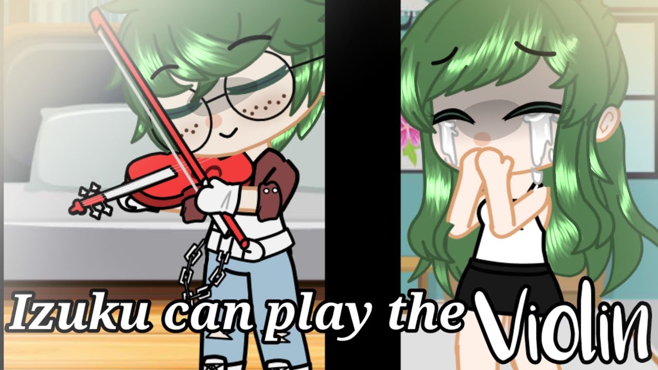 Izuku can play the violin?! (My AU) enjoy!