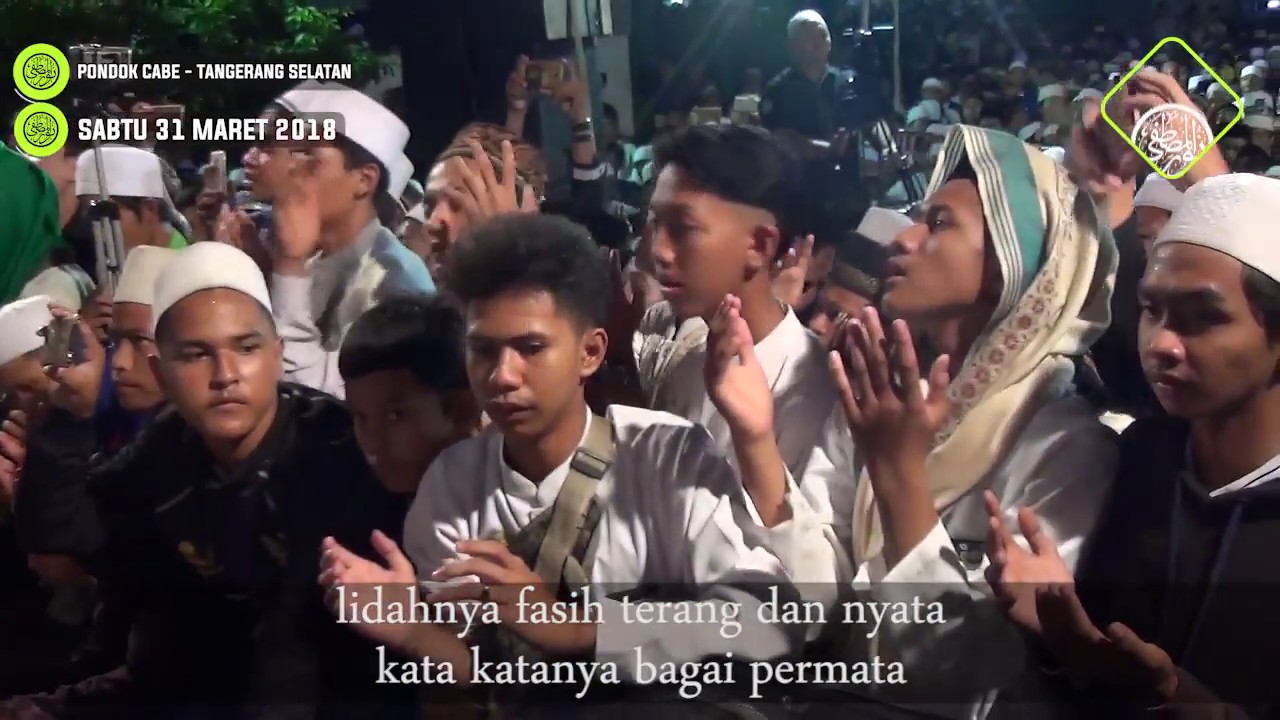 QOSIDAH YAARASULALLAH VERSI INDO TEKS 31 MART 2018