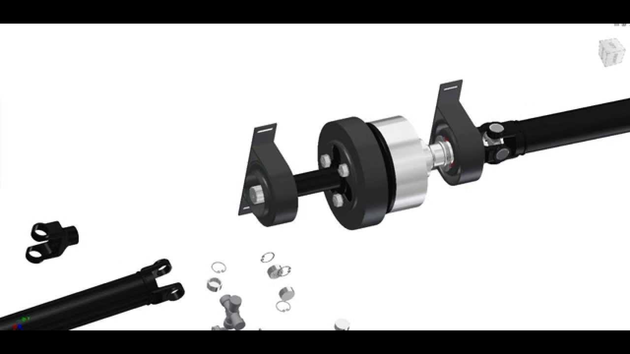 Freelander Viscous Coupling Propshaft & Bearings
