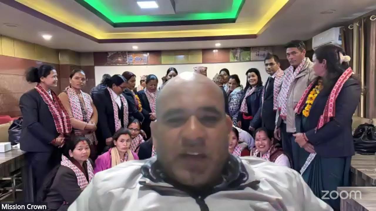 Mission crown's Zoom Meeting