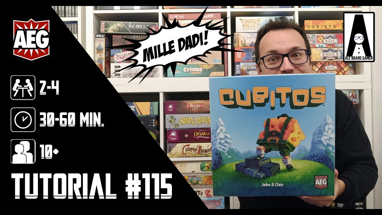 CUBITOS [Tutorial #115] Una pazza gara fatta di dadi, rischio e decine di graziosi mini-Cubitos!
