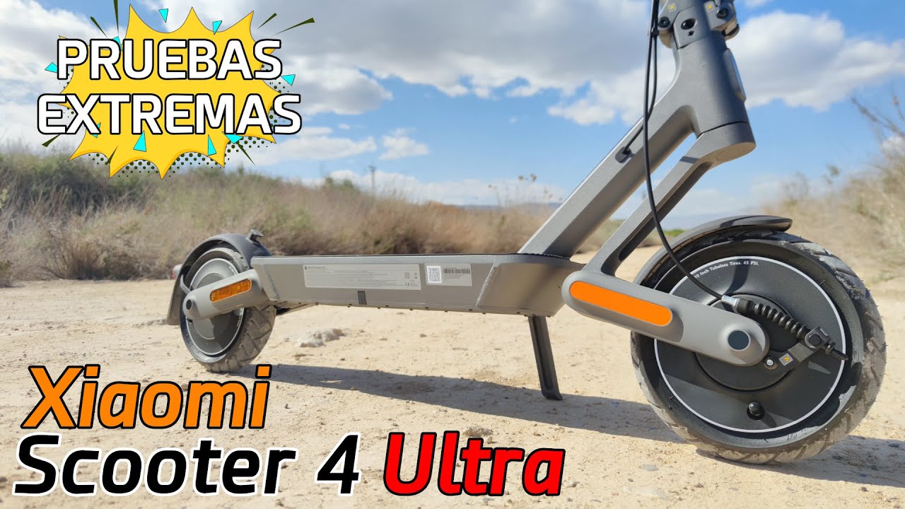 Patinete Xiaomi Scooter 4 ULTRA 🔥 ¿el MEJOR? - PRUEBAS EXTREMAS