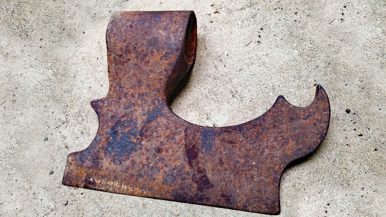 Battle Axe Restoration - Crazy Bulgarian Bearded Axe