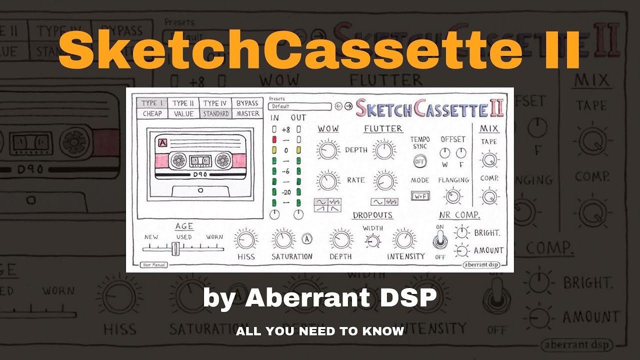 SketchCassette II by Aberrant DSP - All you need to know!