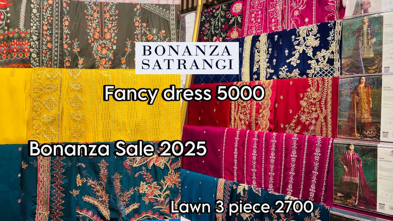 Bonanza Satrangi Summer Sale 2025 | Bonanza Sale 2025 | Bonanza Satrangi | Life with HiraHashaam 