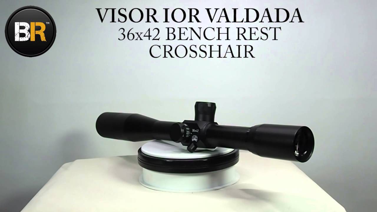 VISOR IOR VALDADA 36x42 BENCH REST CROSSHAIR / BlackRecon