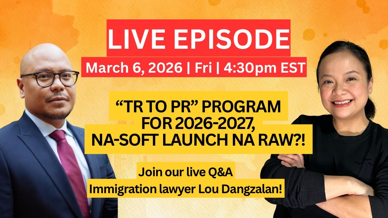 BAGONG TR to PR PROGRAM, NAGBUKAS NA?!