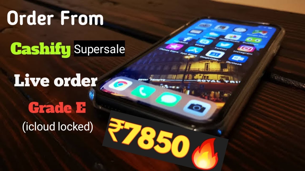 iphone XR grade E live order for A subscriber| How to purchase Grade wise phone in Cashify supersale
