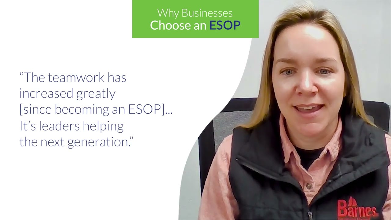 ESOP Ownership Series EP 6 Barnes, Inc