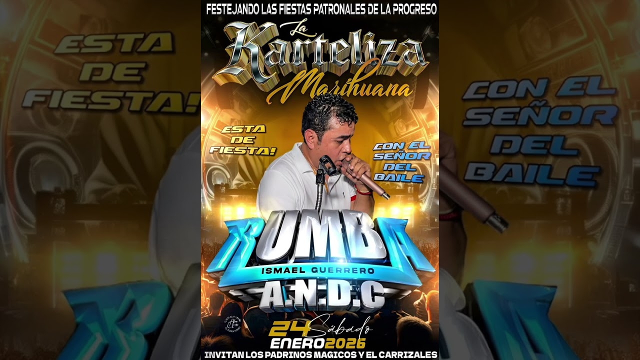 CARTEL PROGRESO 2026 Sonido La Rumba 