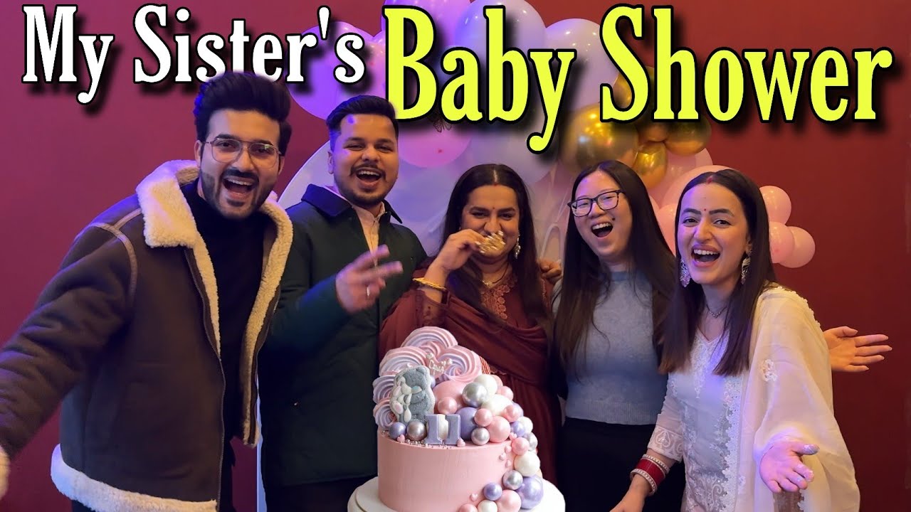My Sister's Baby Shower In Canada || Sharing Something Important | Gender Reveal | Jyotika and Rajat