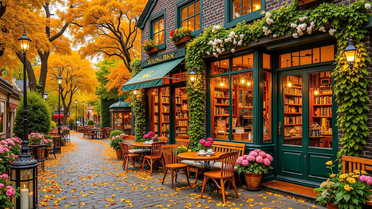 Autumn Café Jazz 🍁 Smooth Jazz Piano for Relaxing Coffee Music, Work & Study | Smooth Jazz Vibes