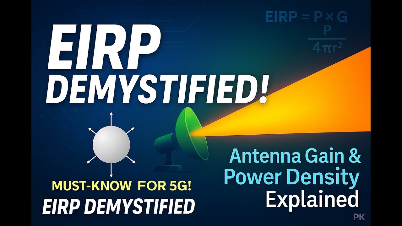 EIRP Demystified: How Antenna Gain Affects Power Density in Wireless Systems