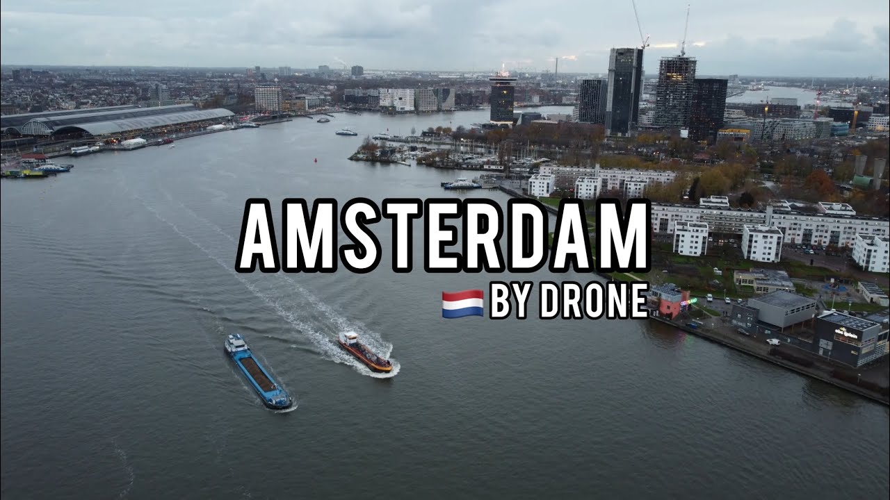 Amsterdam, Netherlands | Aerial Drone Views 2023 - Drone Flight Video 4K