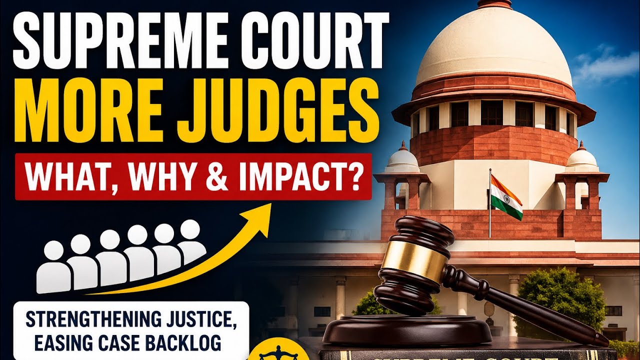 Supreme Court of India's sanctioned strength 👩&zwj;⚖️