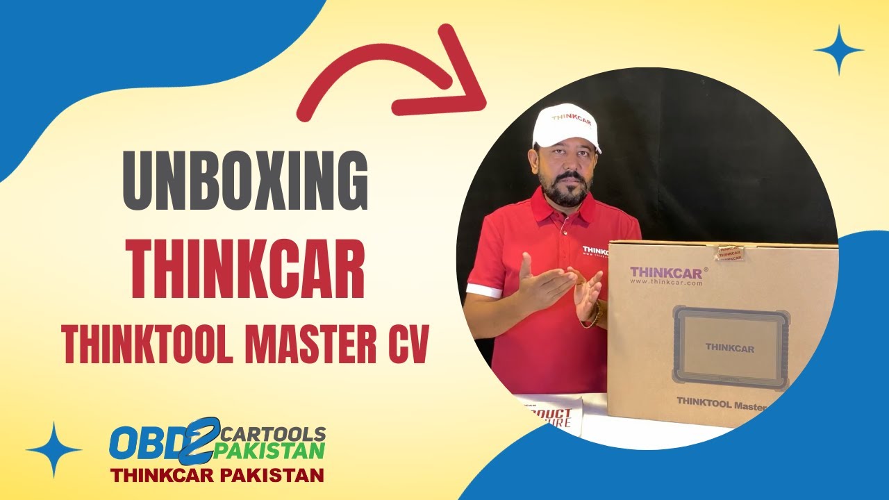 Unboxing ThinkCar ThinkTool Master CV - The Ultimate Diagnostic Tool | THINKCAR PAKISTAN
