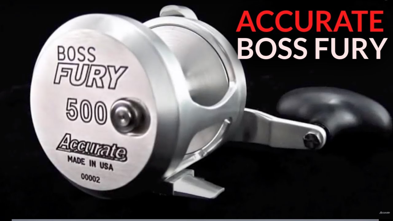 Accurate Boss Fury Reels | Single Speed Reel