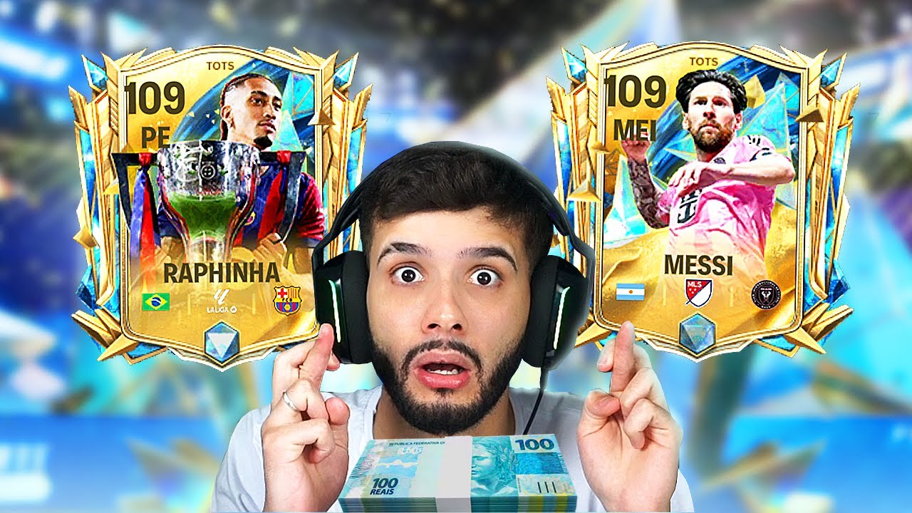 Gastei $10.000 FC Points nos Packs UTOTS do FC Mobile!