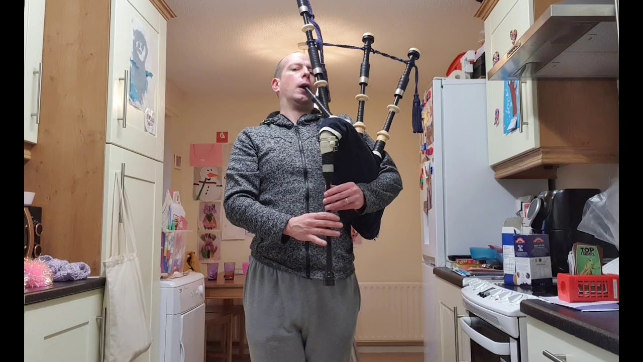 Daily tune challenge on pipes - Banks of Locheil & The Isle of Mull