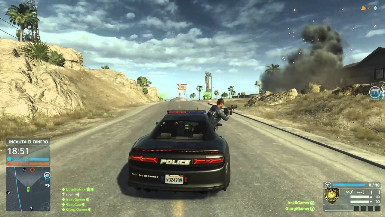 Battlefield Hardline ONLINE  ქართულად