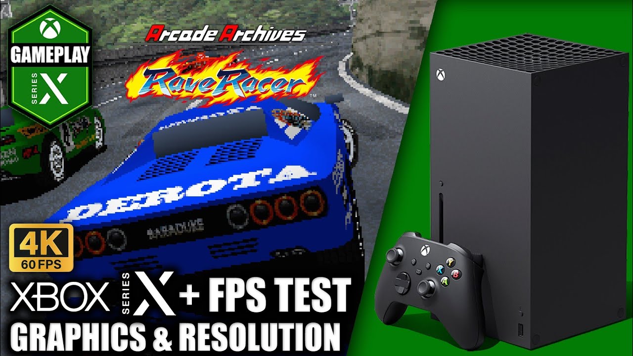 Rave Racer - Xbox Series X Gameplay + FPS Test